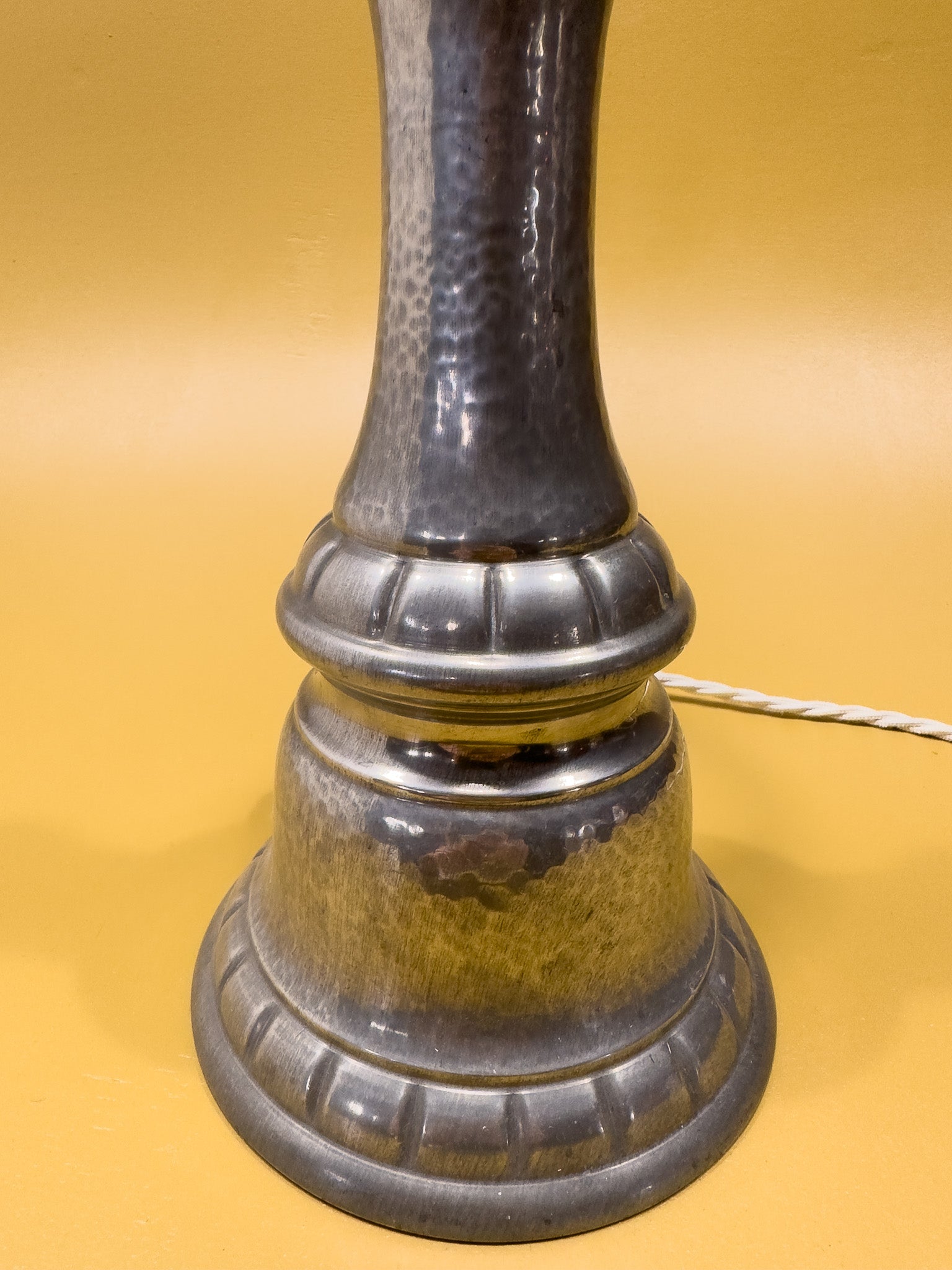 Pewter Skoenvirke Table Light