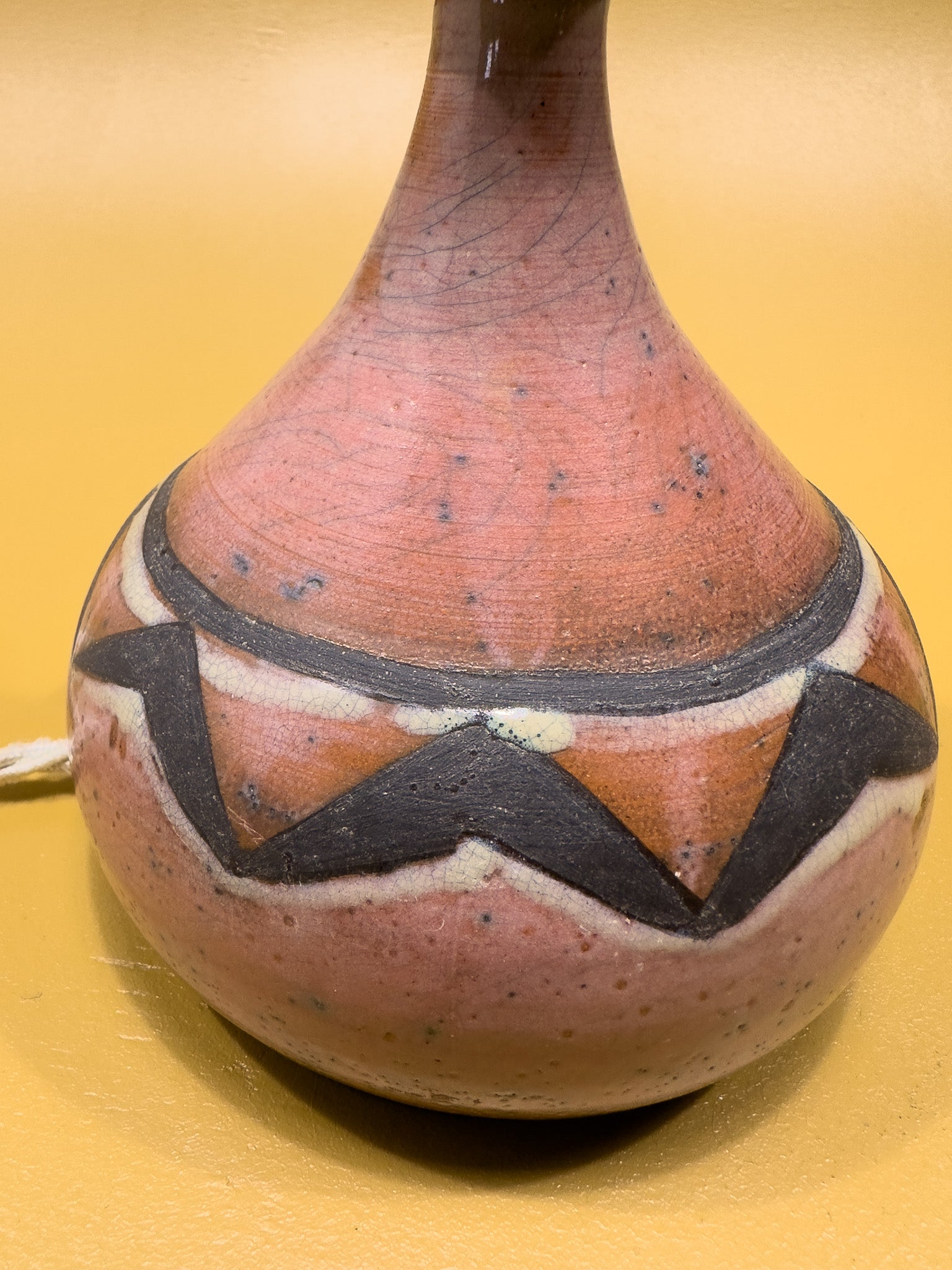 Danish Studio Pottery Ceramic Table Light