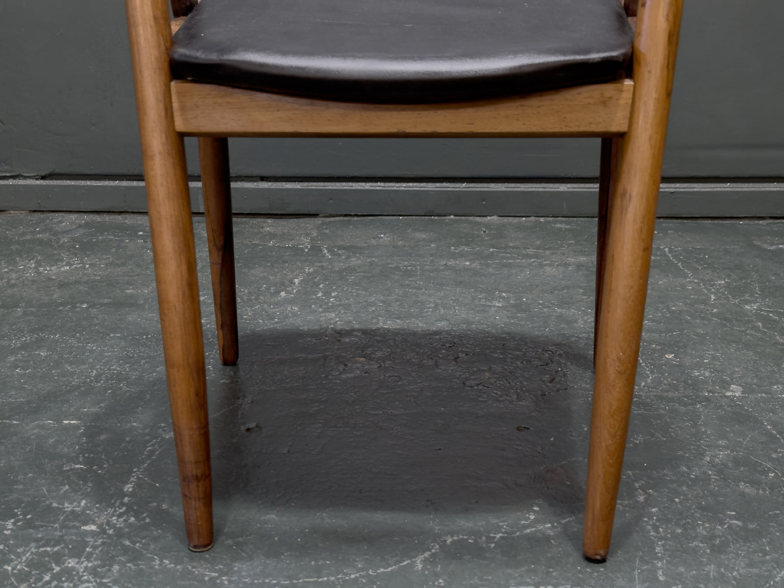 Leather and Rosewood Model 31 Chair by Kai Kristiansen