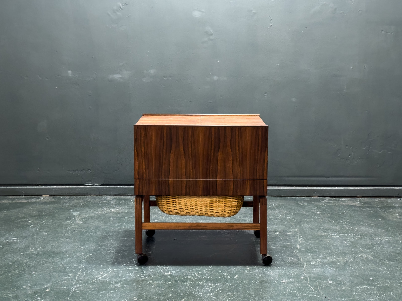 Rosewood Sewing Table