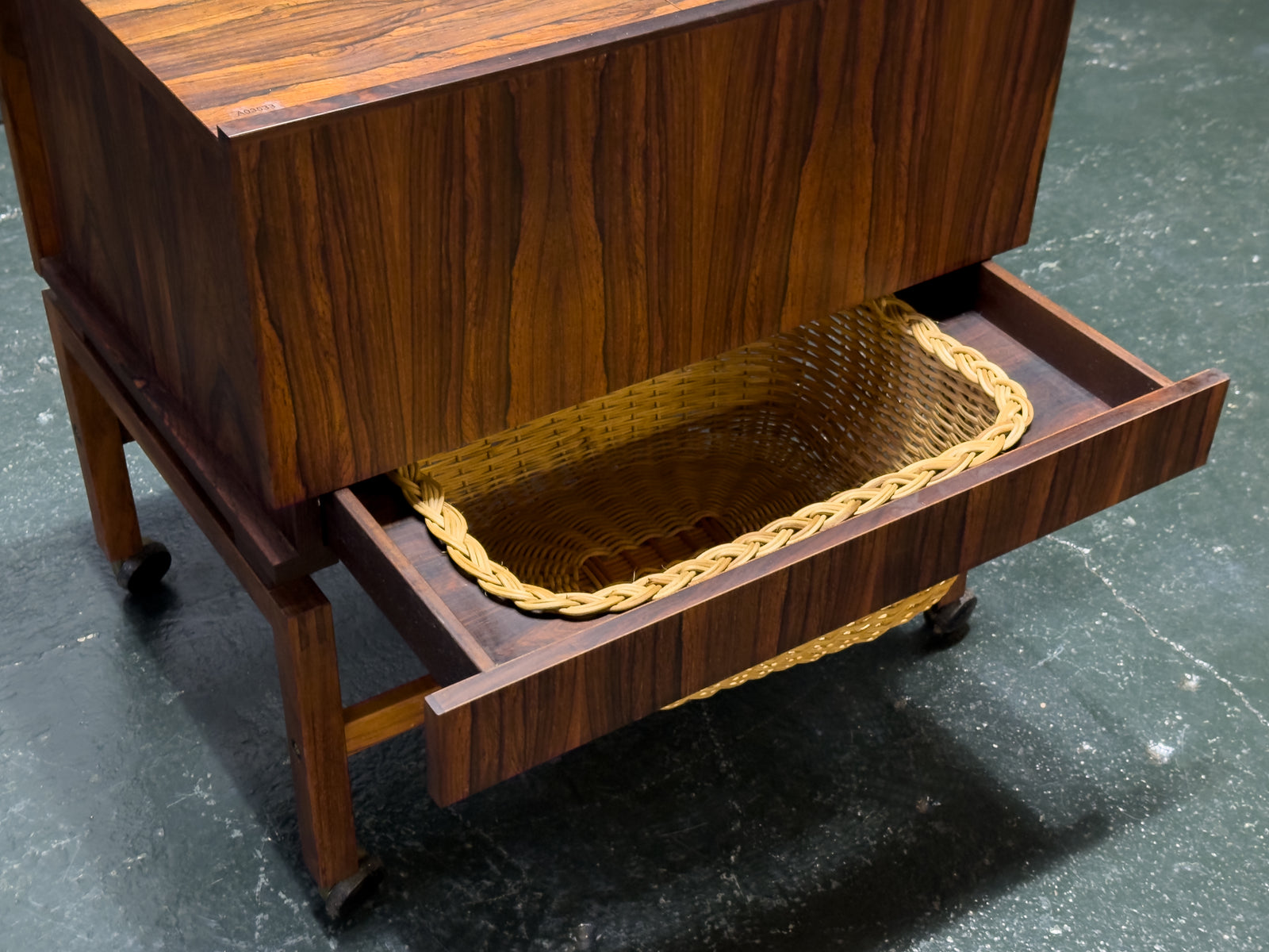Rosewood Sewing Table