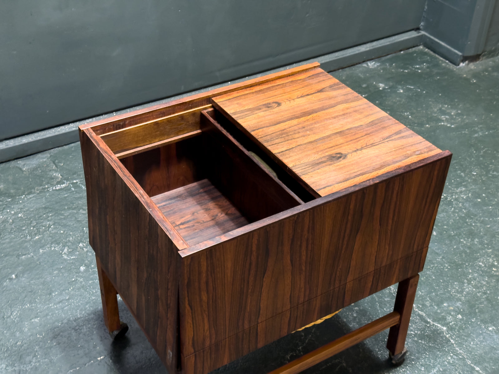 Rosewood Sewing Table