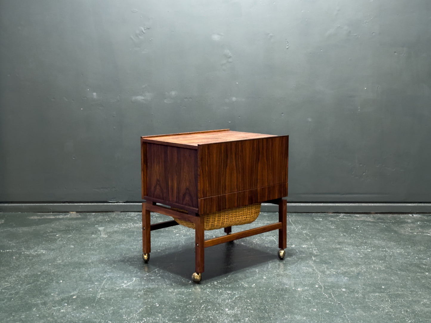 Rosewood Sewing Table