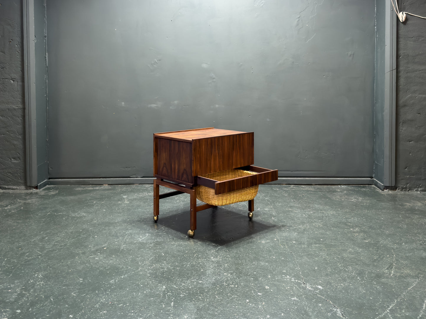 Rosewood Sewing Table