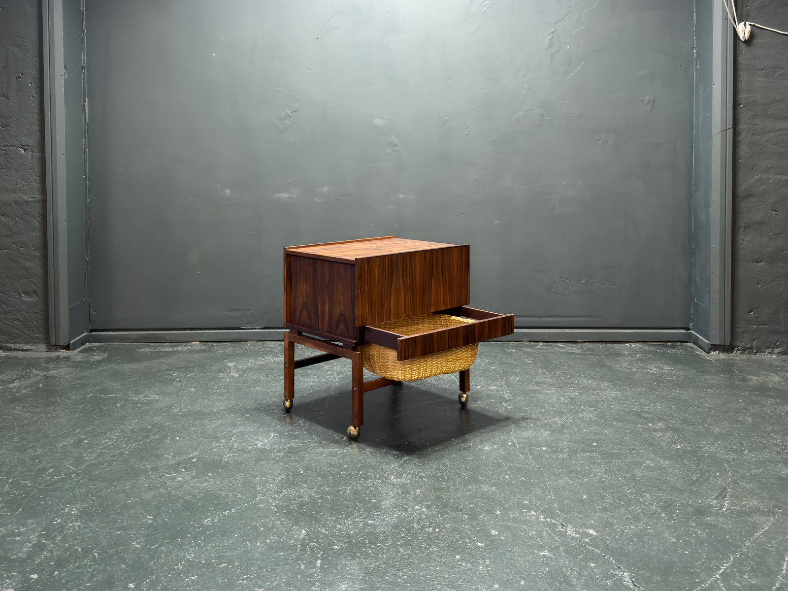 Rosewood Sewing Table