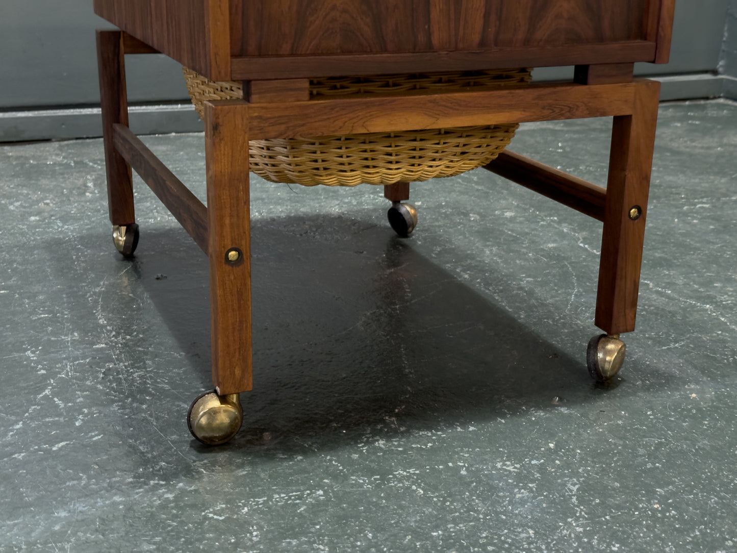 Rosewood Sewing Table