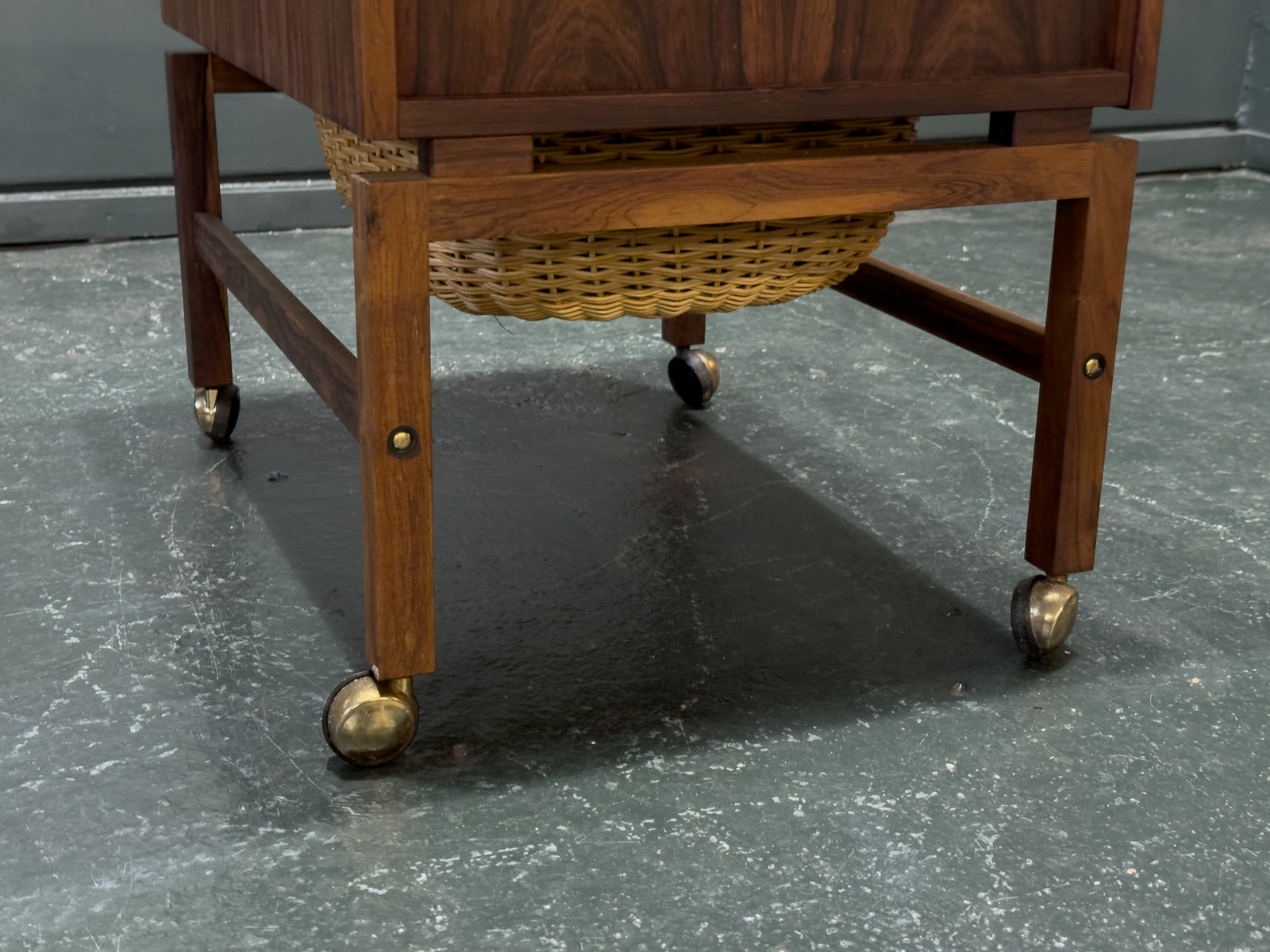 Rosewood Sewing Table