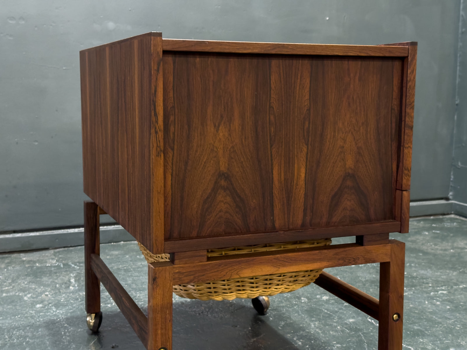 Rosewood Sewing Table