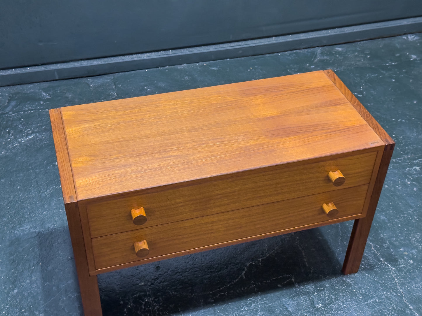 Aksel Kjersgaard Low Teak Drawers