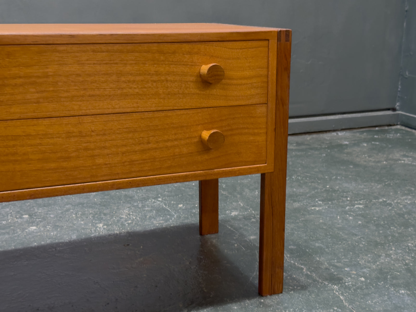 Aksel Kjersgaard Low Teak Drawers