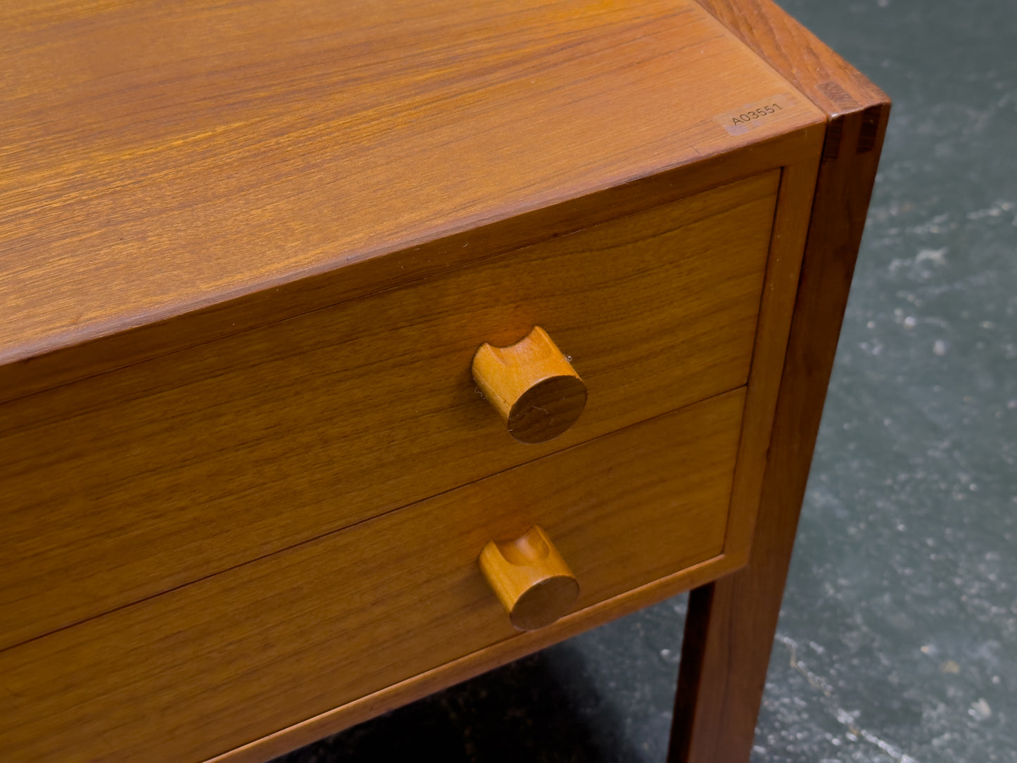 Aksel Kjersgaard Low Teak Drawers
