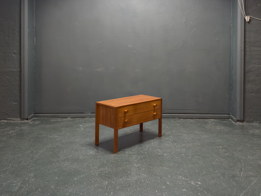Aksel Kjersgaard Low Oak Drawers
