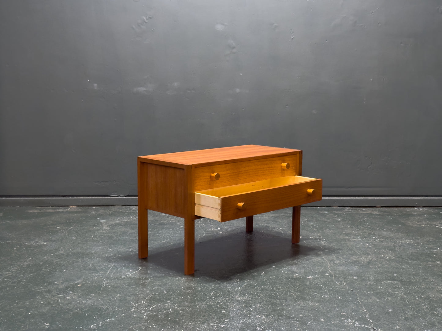 Aksel Kjersgaard Low Teak Drawers