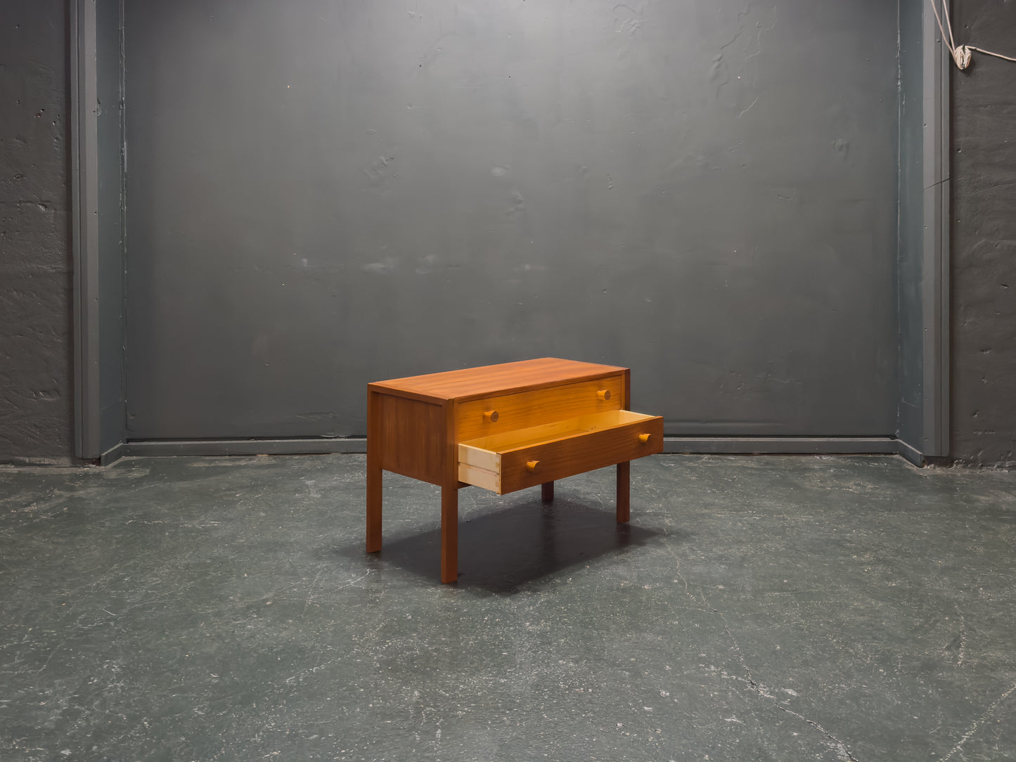 Aksel Kjersgaard Low Teak Drawers