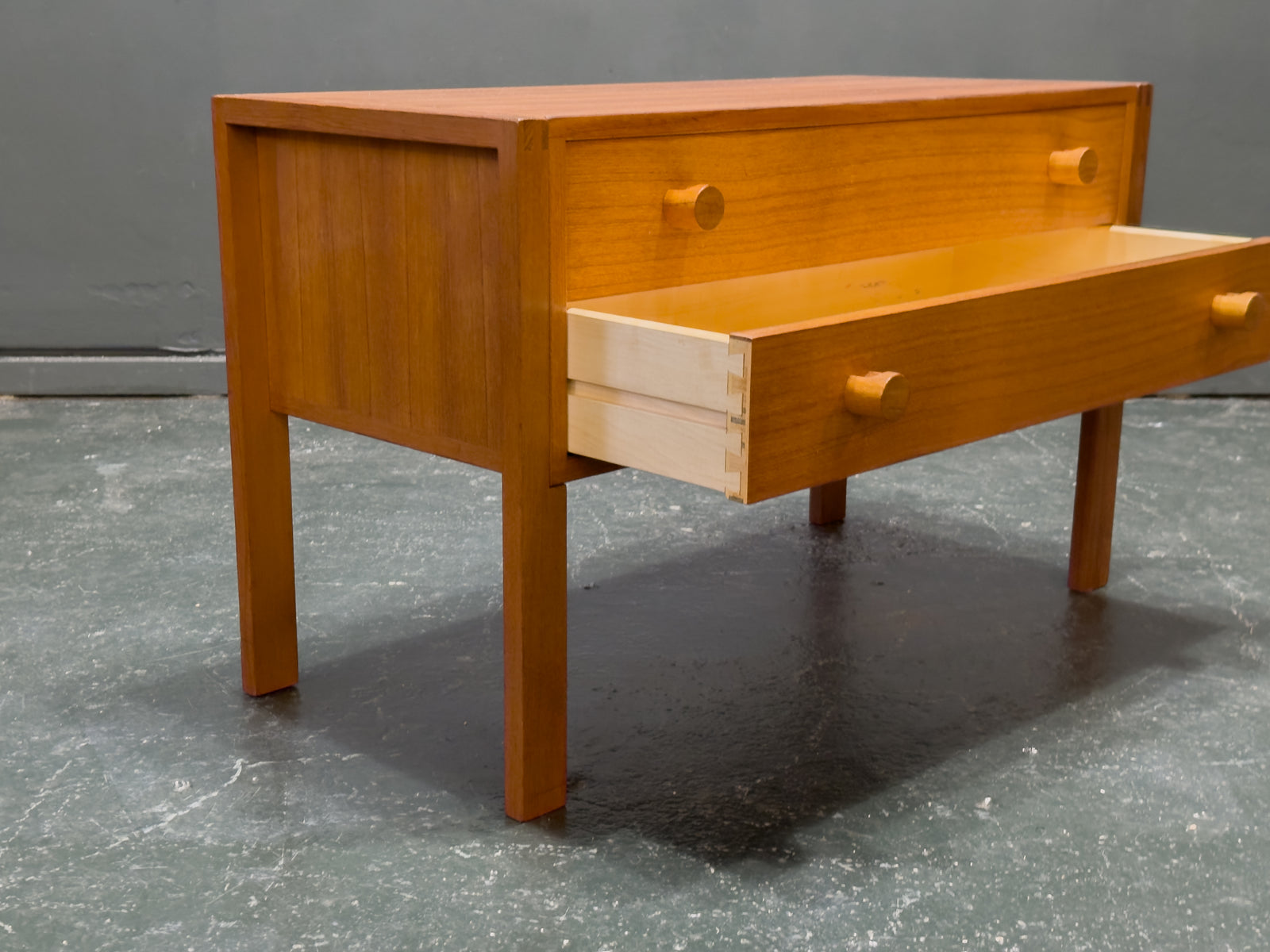 Aksel Kjersgaard Low Teak Drawers