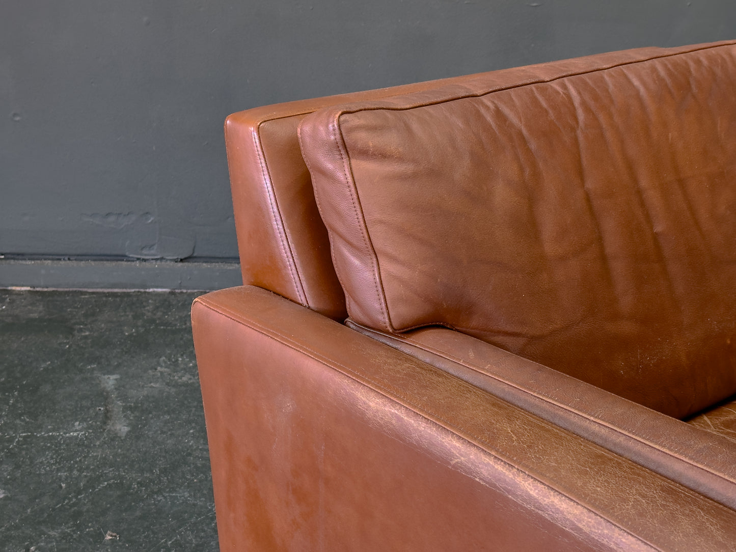 Brown Leather Armchair