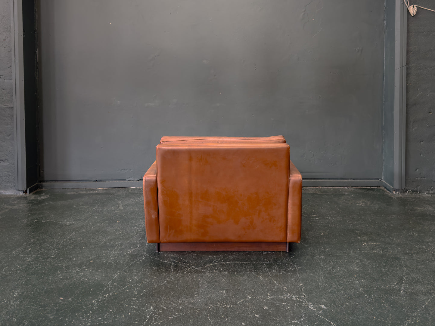 Brown Leather Armchair