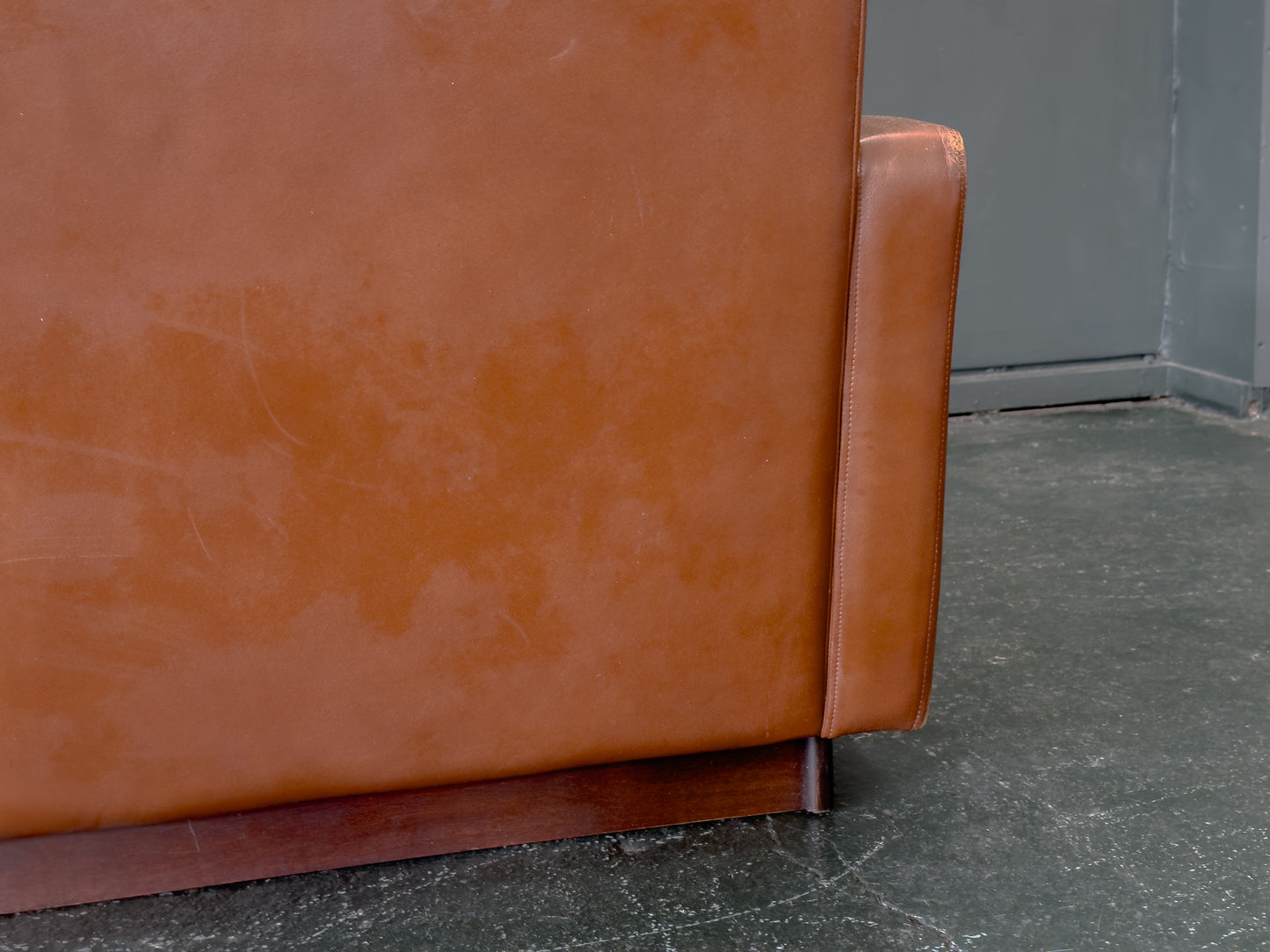 Brown Leather Armchair
