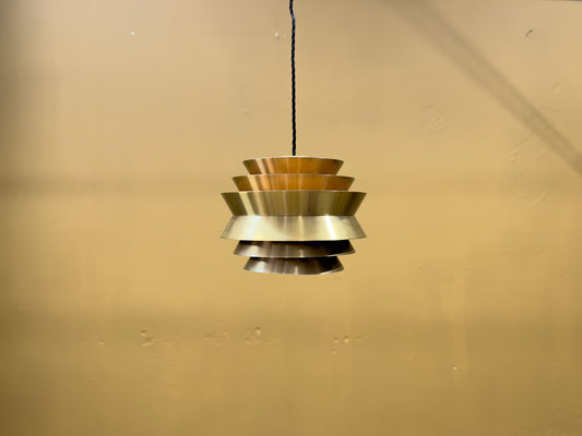 Brass Tiered Pendant Light