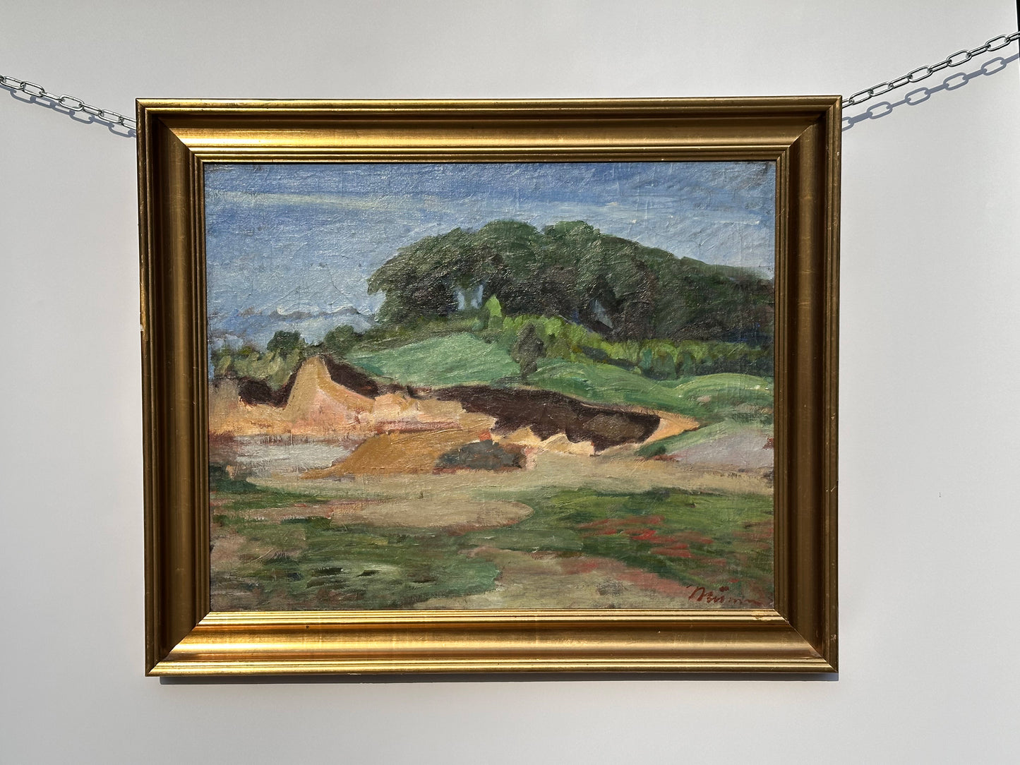 Henry Mumm Landscape Painting