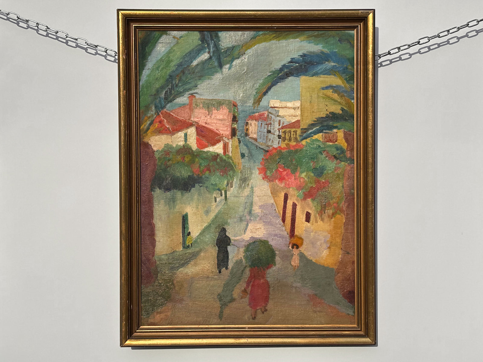 Painting of Tropical Town