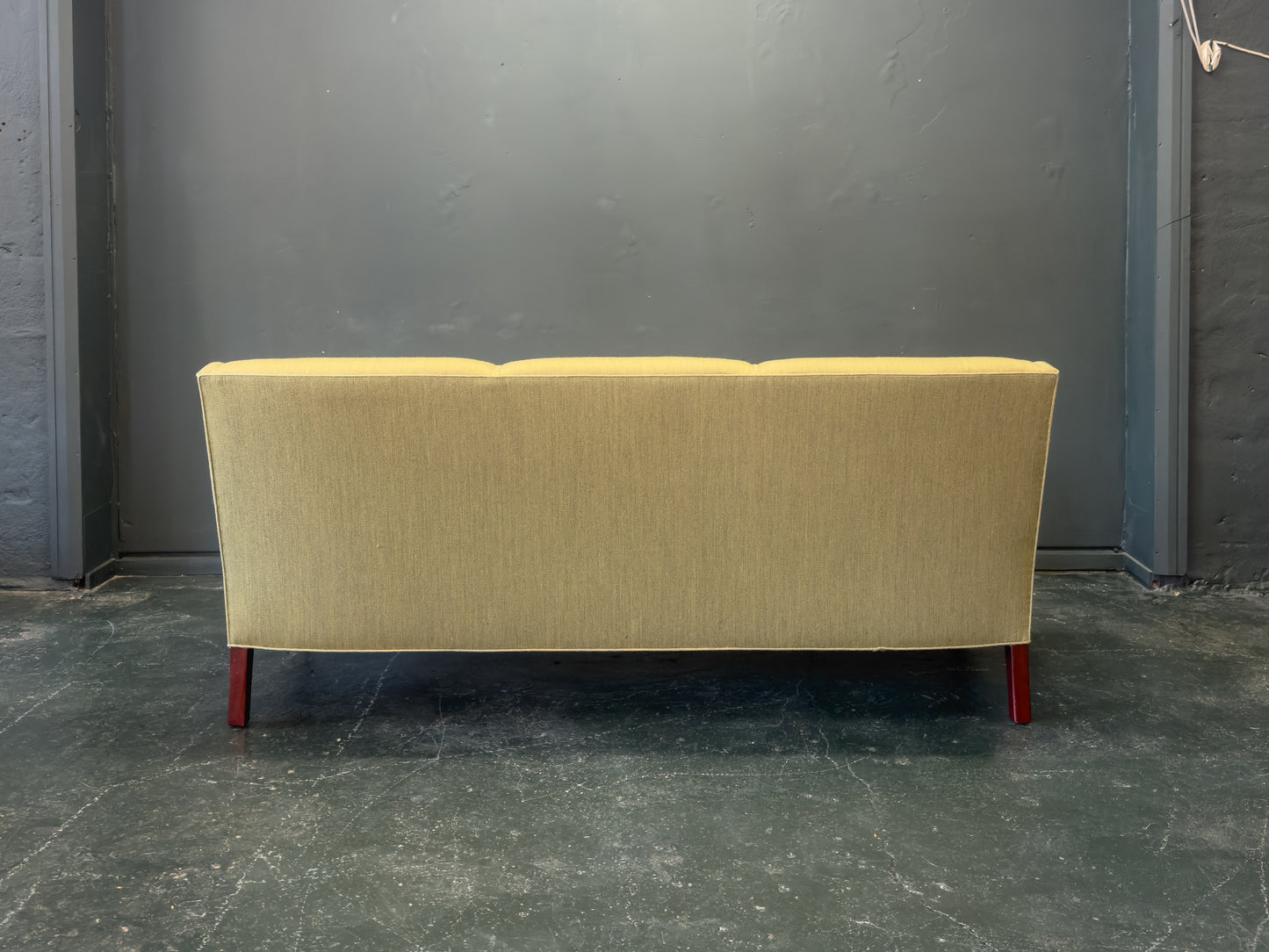 Green Upholstered Sofa