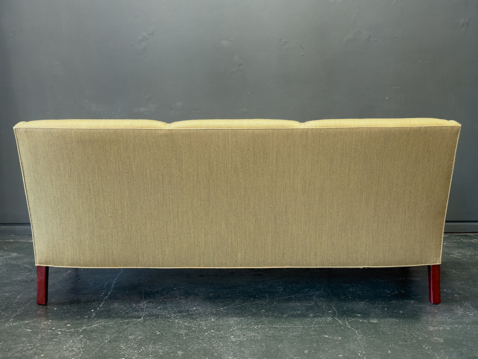 Green Upholstered Sofa