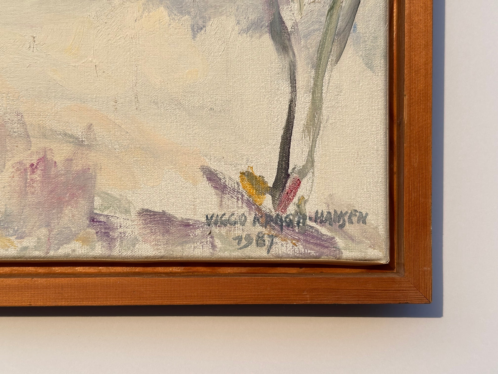Painting by Viggo Kragh-Hansen