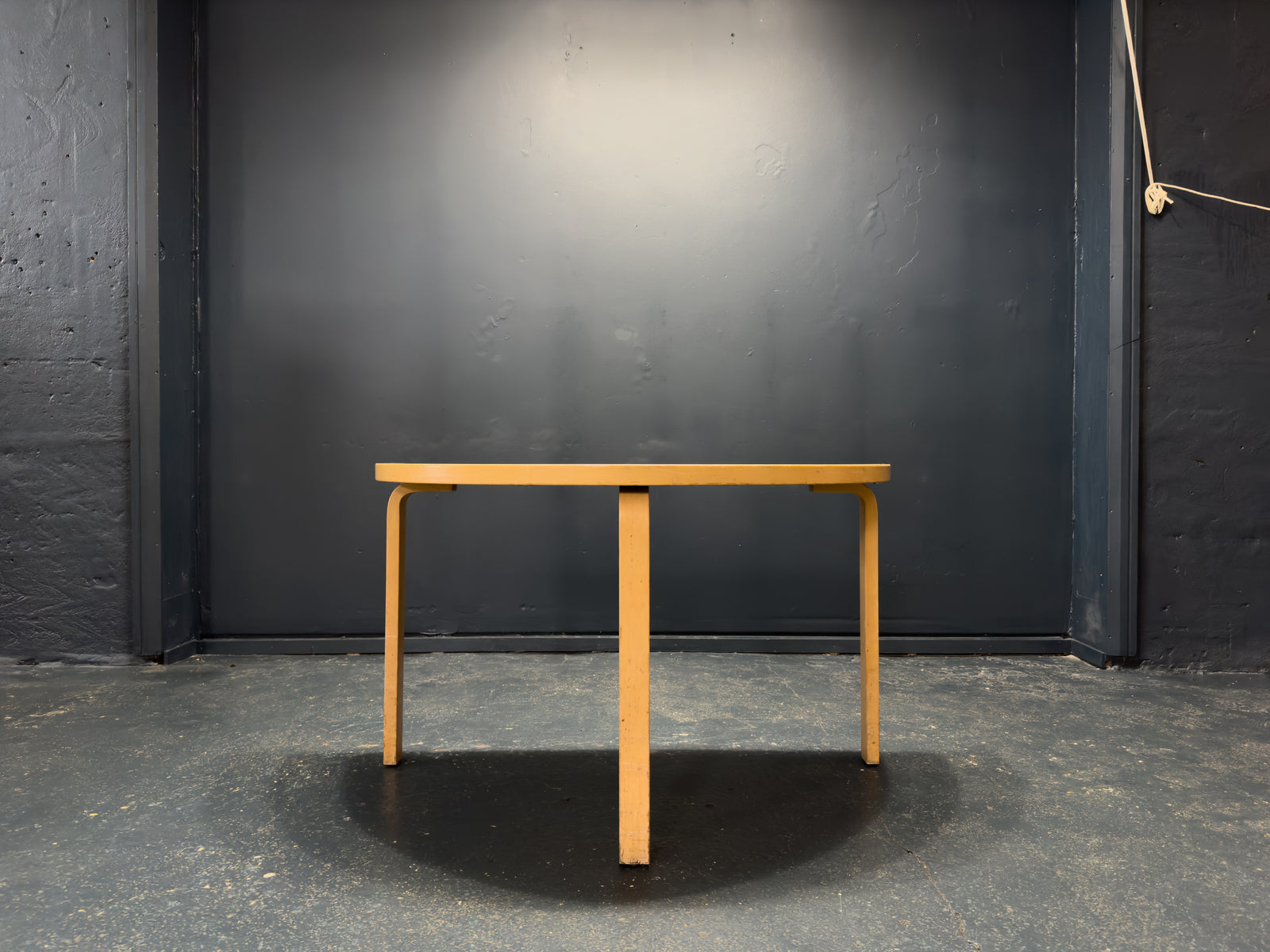 Alvar Aalto Half Round Table