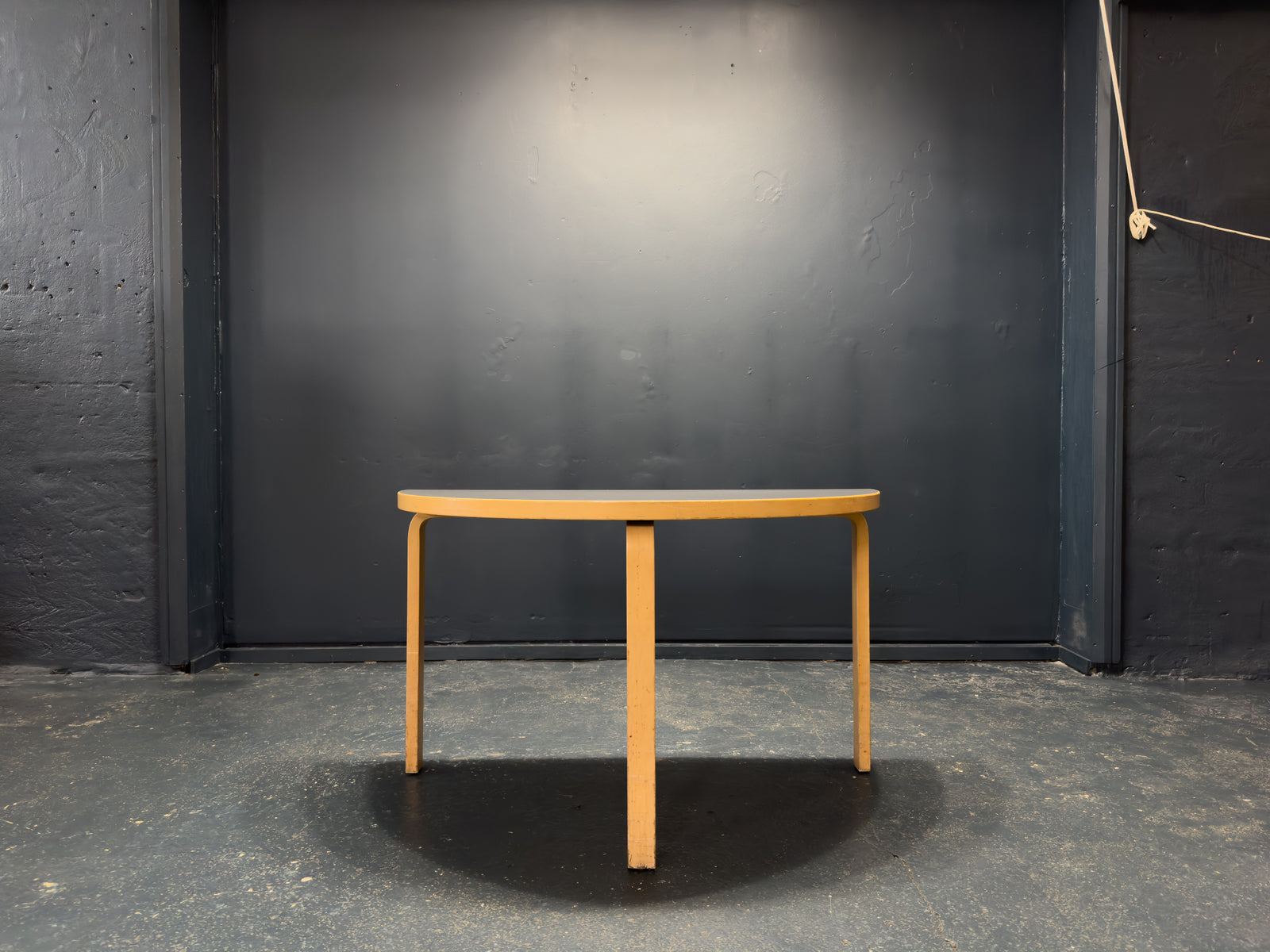 Alvar Aalto Half Round Table