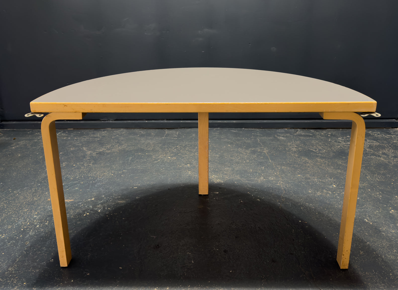 Alvar Aalto Half Round Table