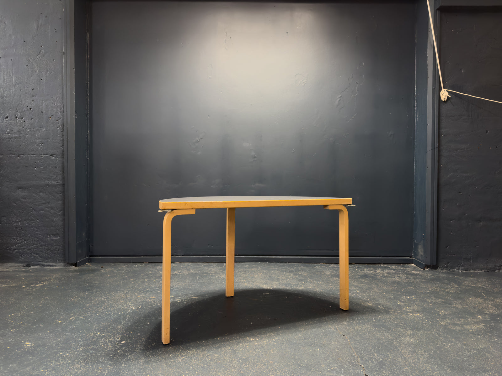 Alvar Aalto Half Round Table