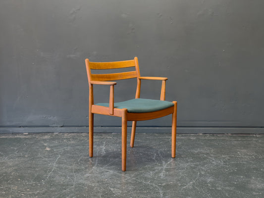 Oak Upholstered Chair