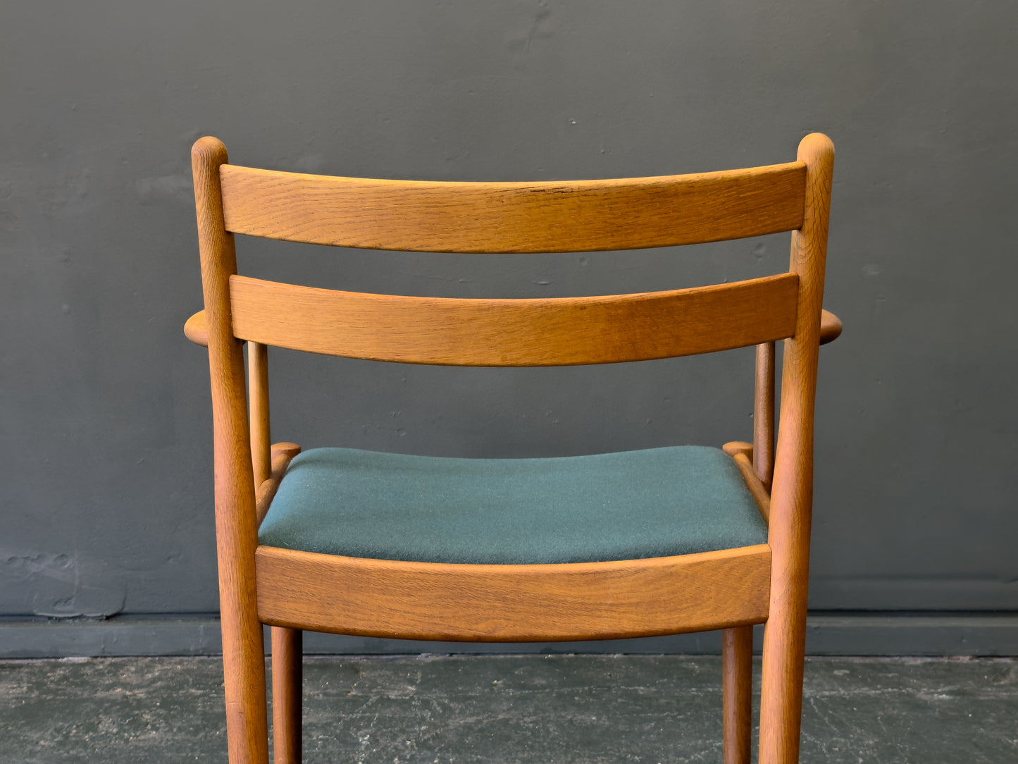Oak Upholstered Chair