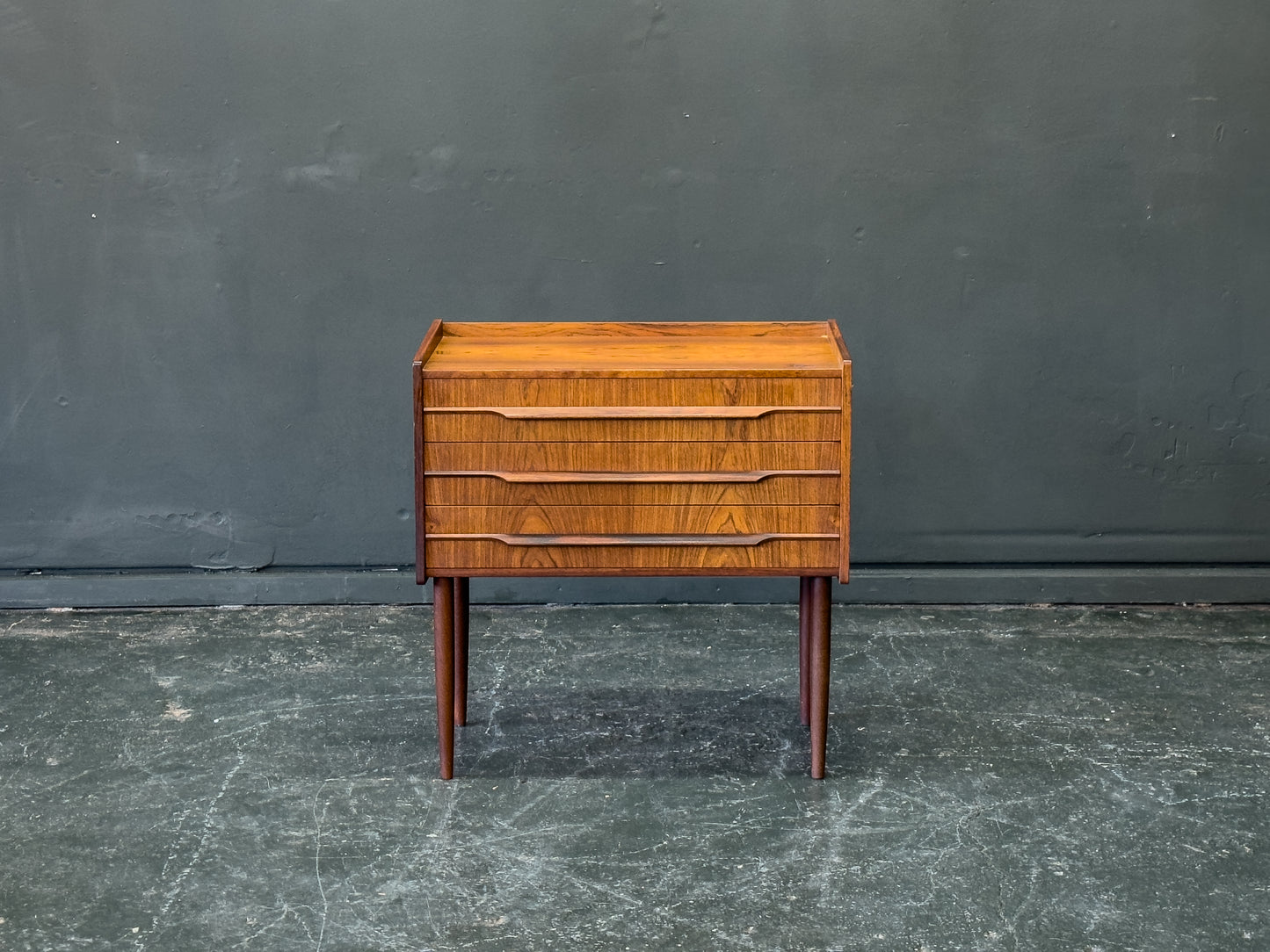Small Rosewood Chest of Drawers