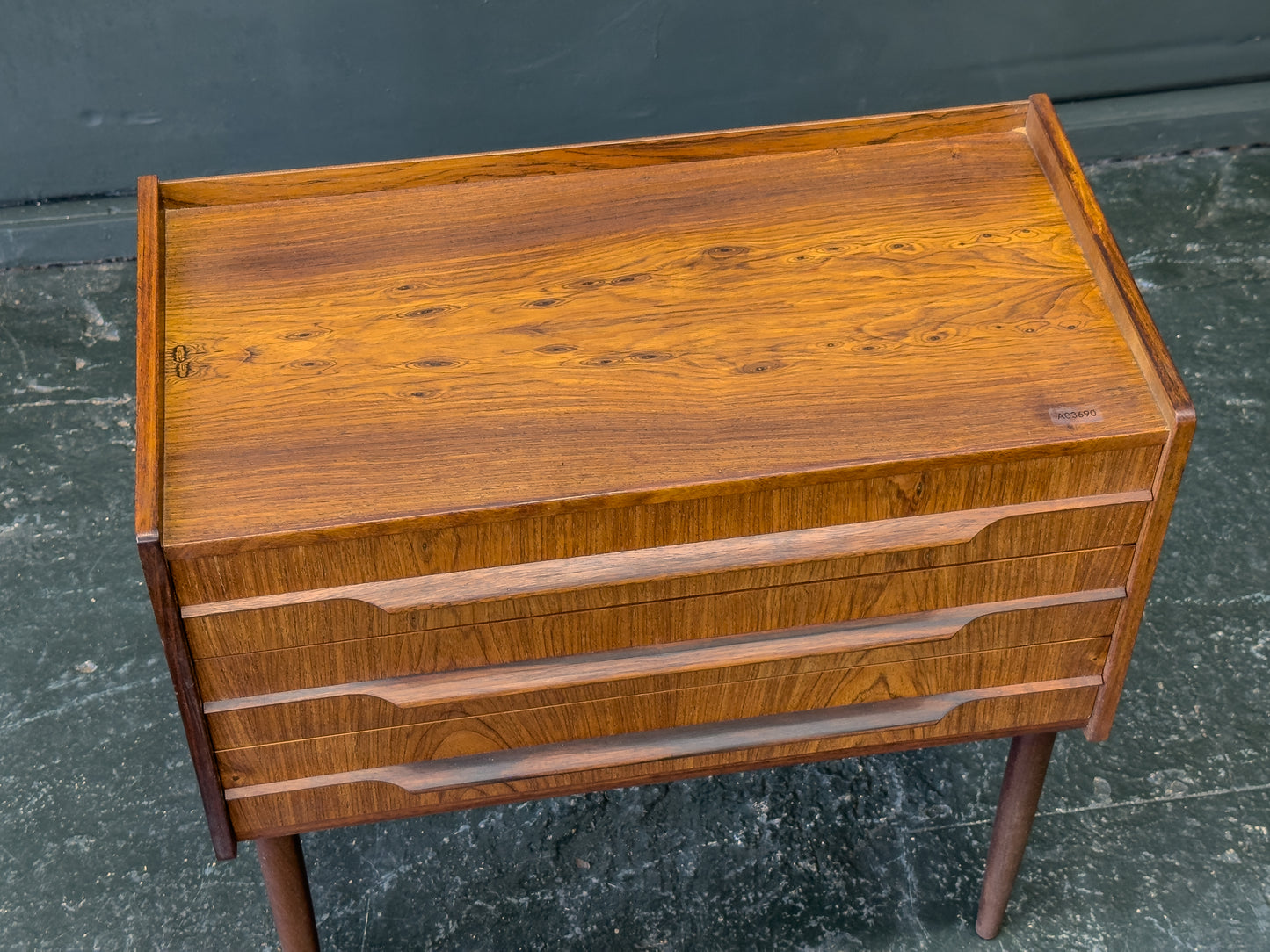 Small Rosewood Chest of Drawers