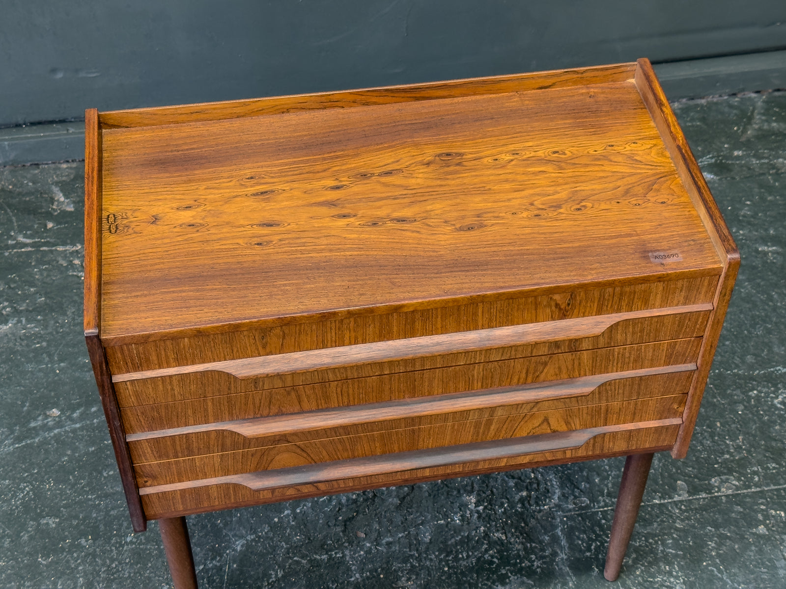 Small Rosewood Chest of Drawers