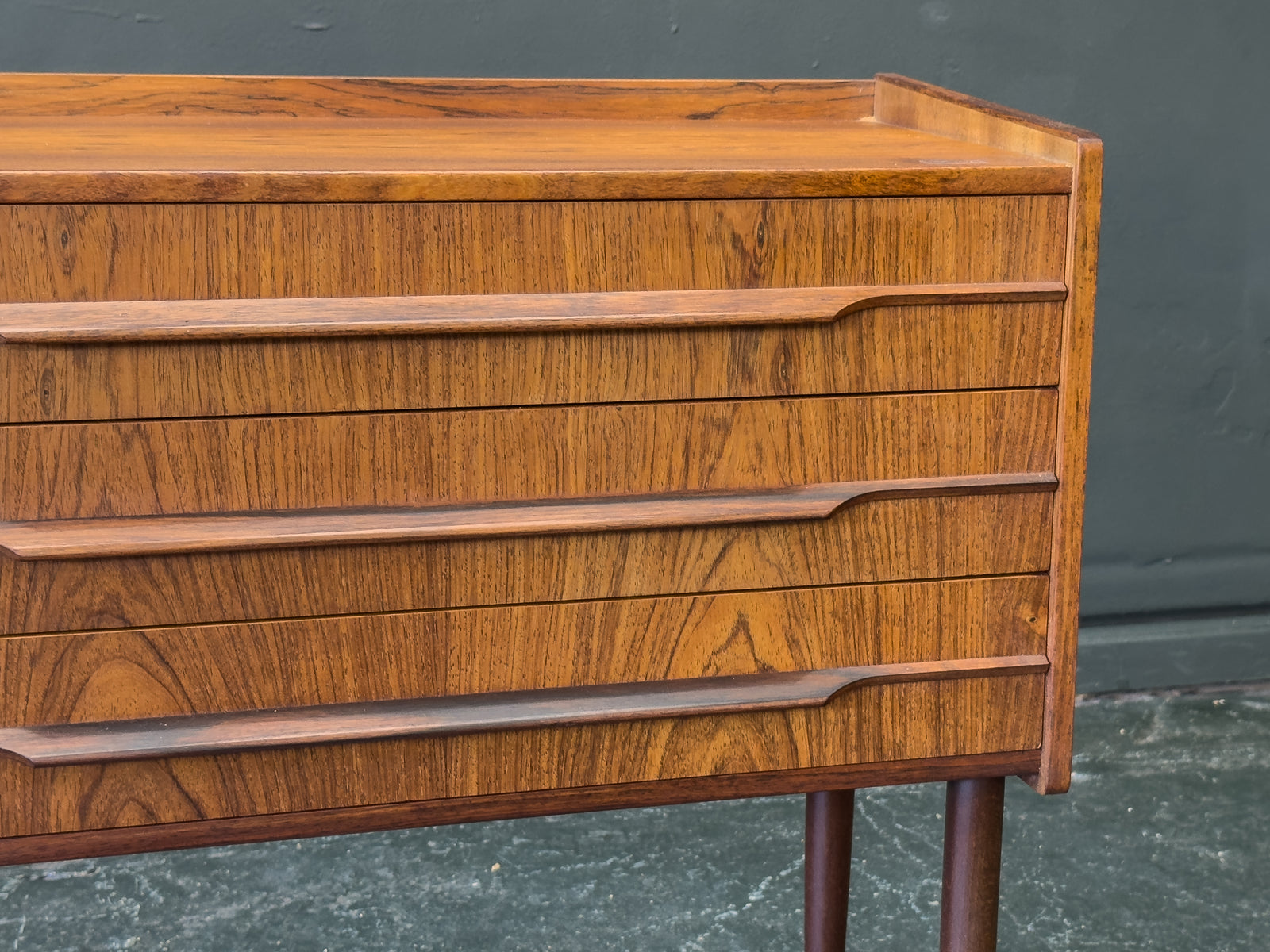 Small Rosewood Chest of Drawers