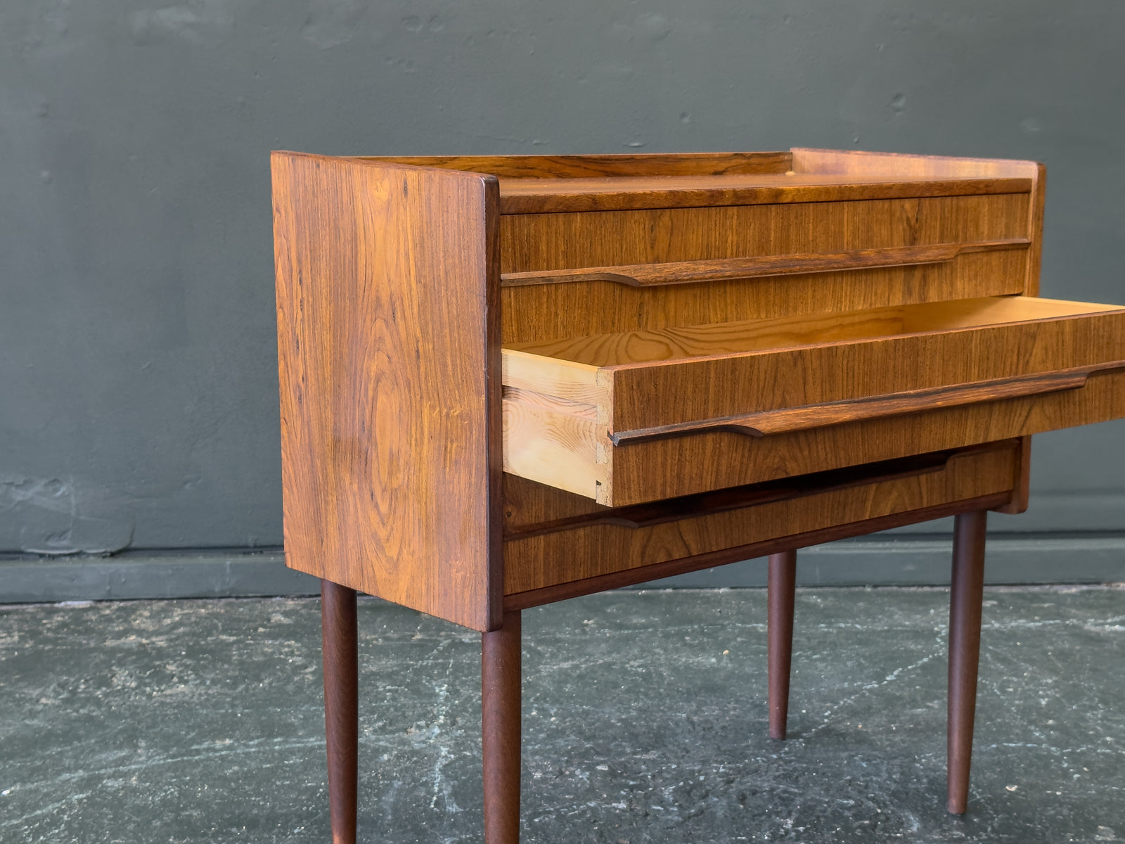 Small Rosewood Chest of Drawers
