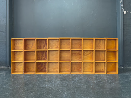 Slim Pine Shelves