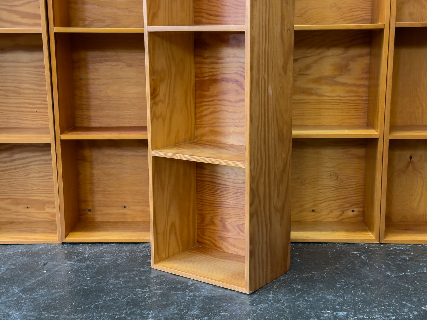 Slim Pine Shelves
