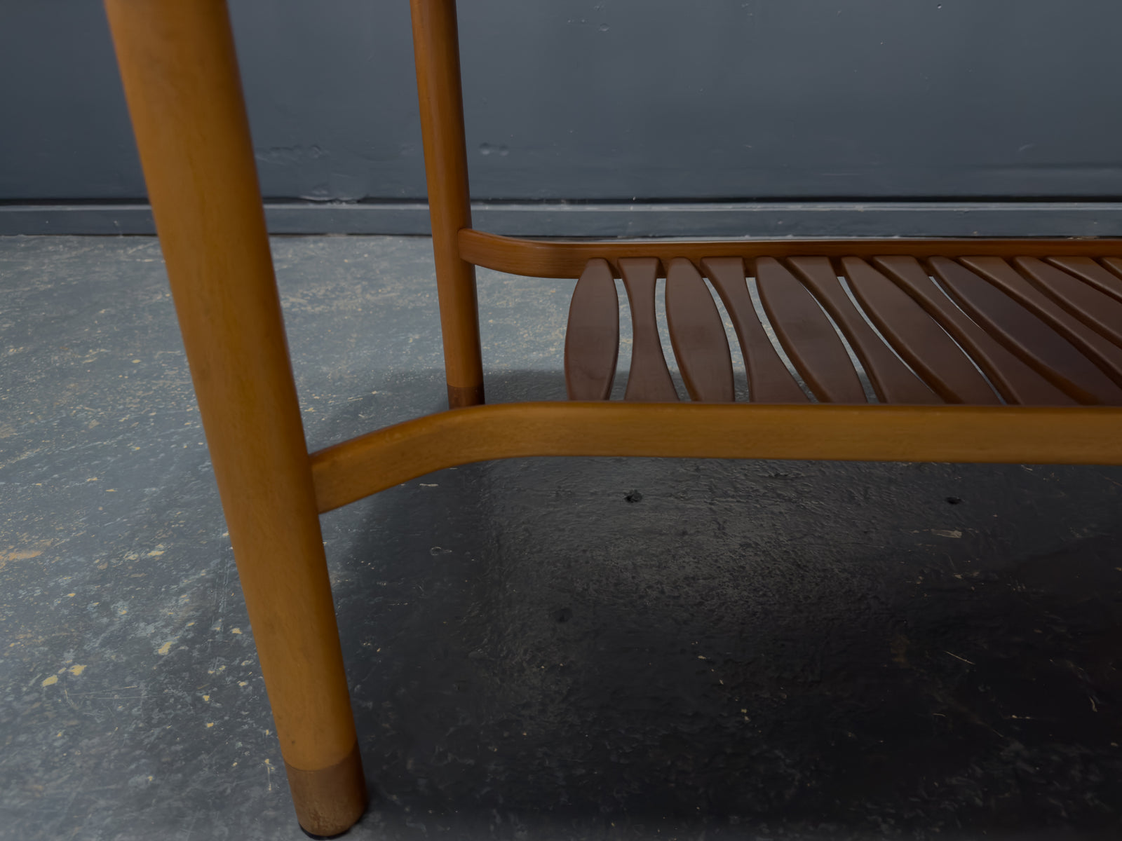 David Rosén for Nordiska Kompaniet Walnut and Brass Coffee Table