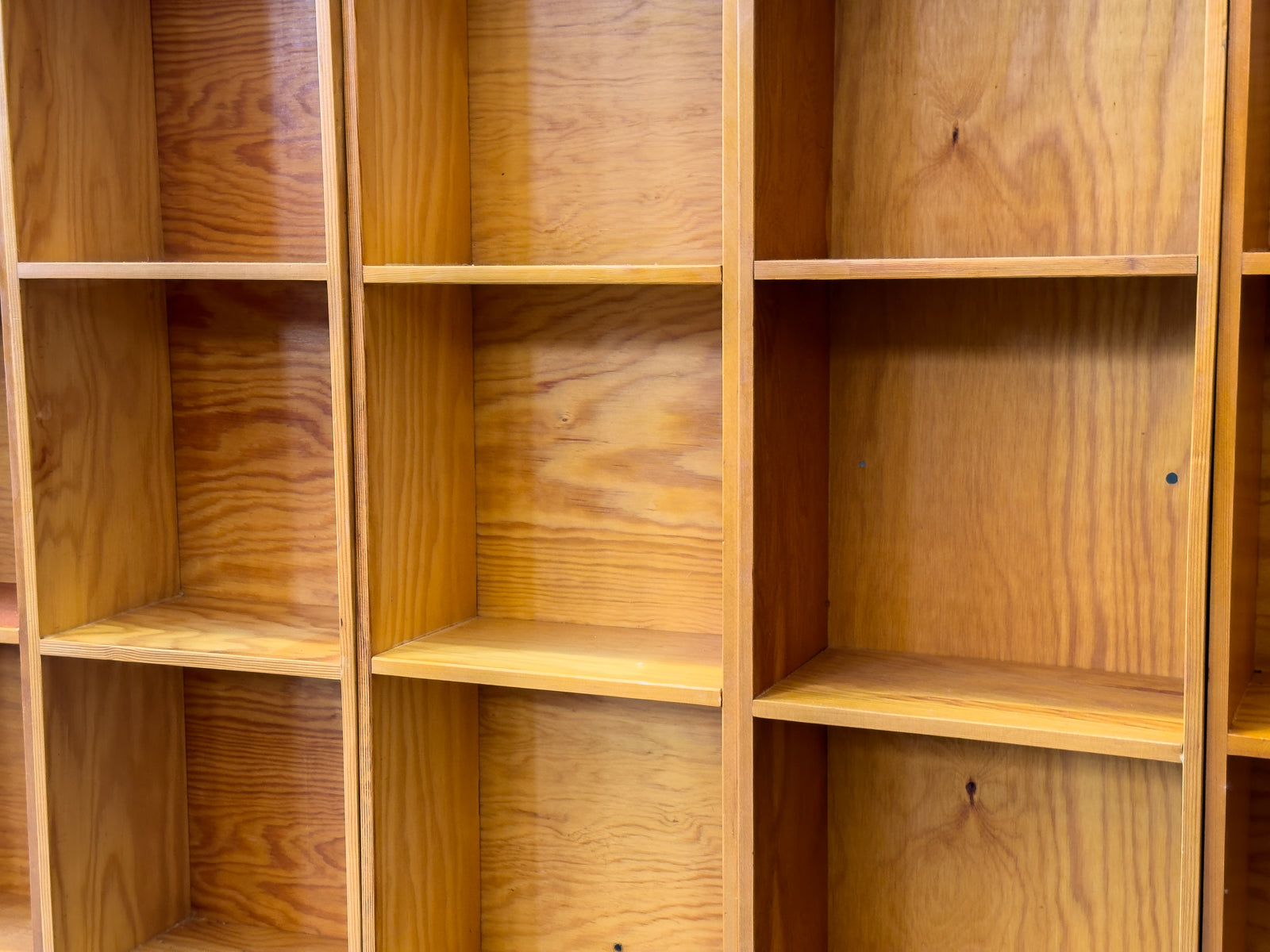 Slim Pine Shelves
