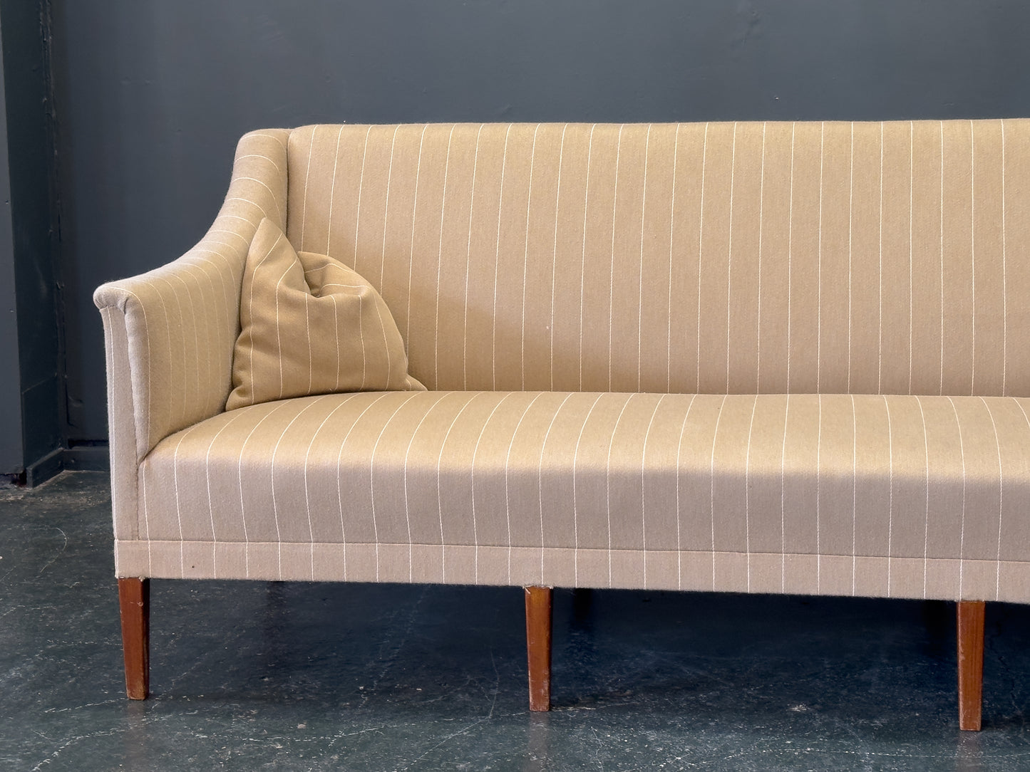 Model 6092 Striped Sofa by Kaare Klint for Rud Rasmussen