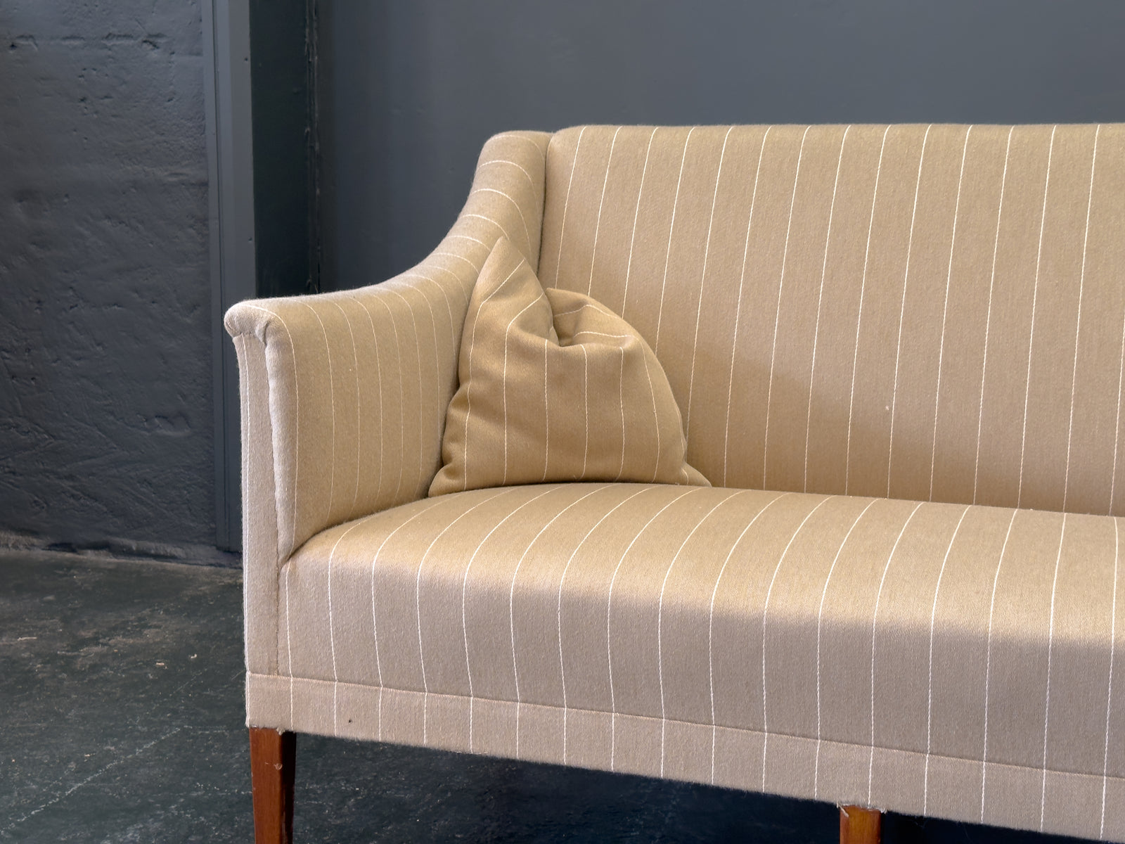 Model 6092 Striped Sofa by Kaare Klint for Rud Rasmussen