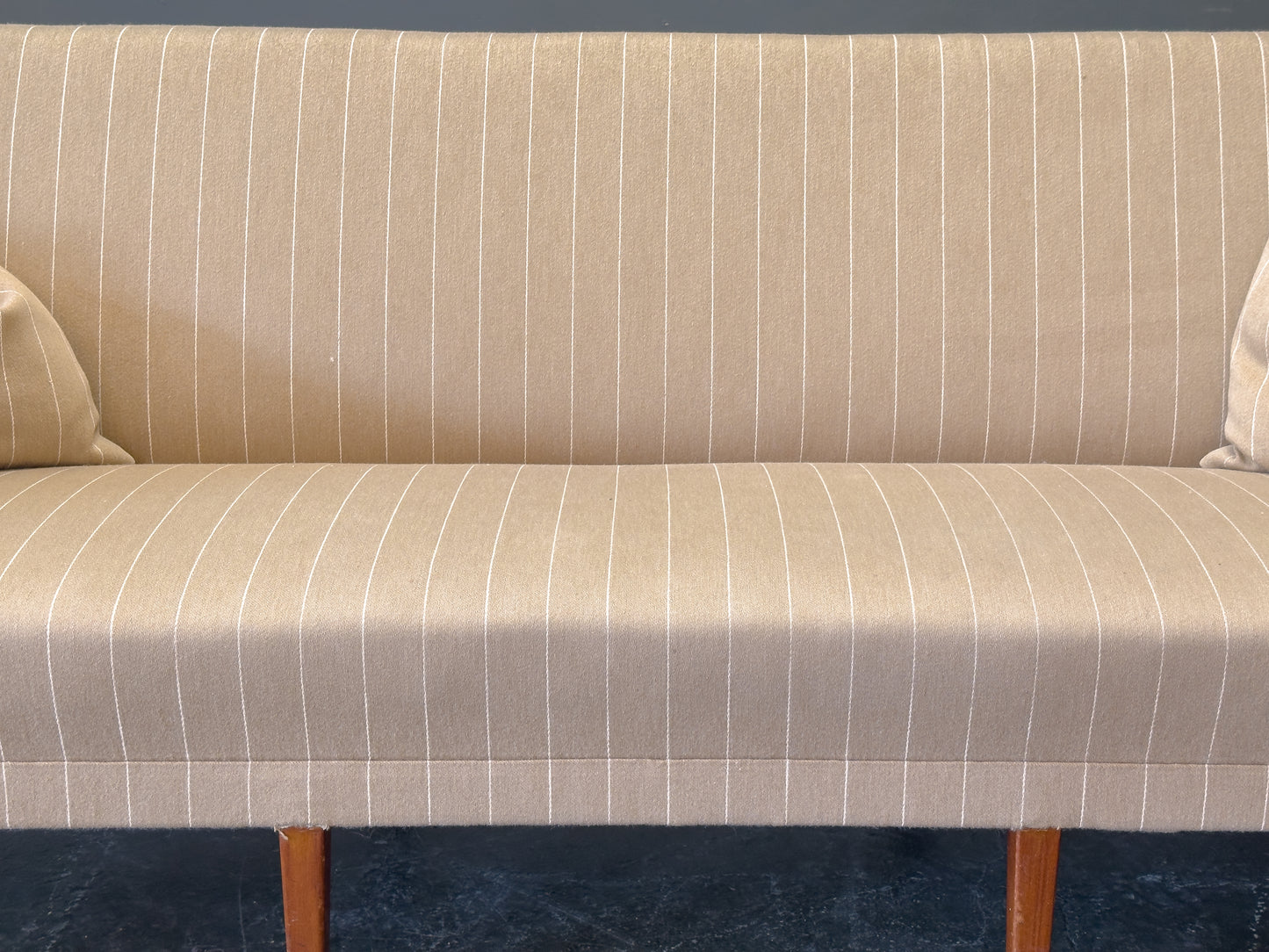 Model 6092 Striped Sofa by Kaare Klint for Rud Rasmussen