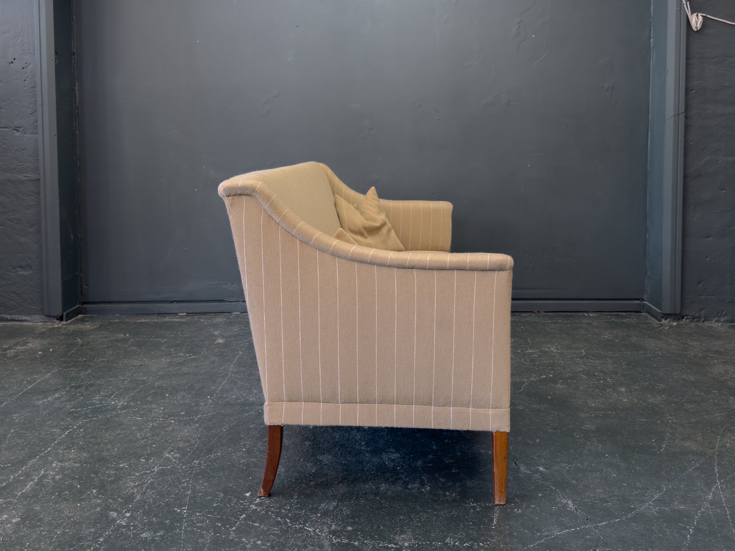 Model 6092 Striped Sofa by Kaare Klint for Rud Rasmussen