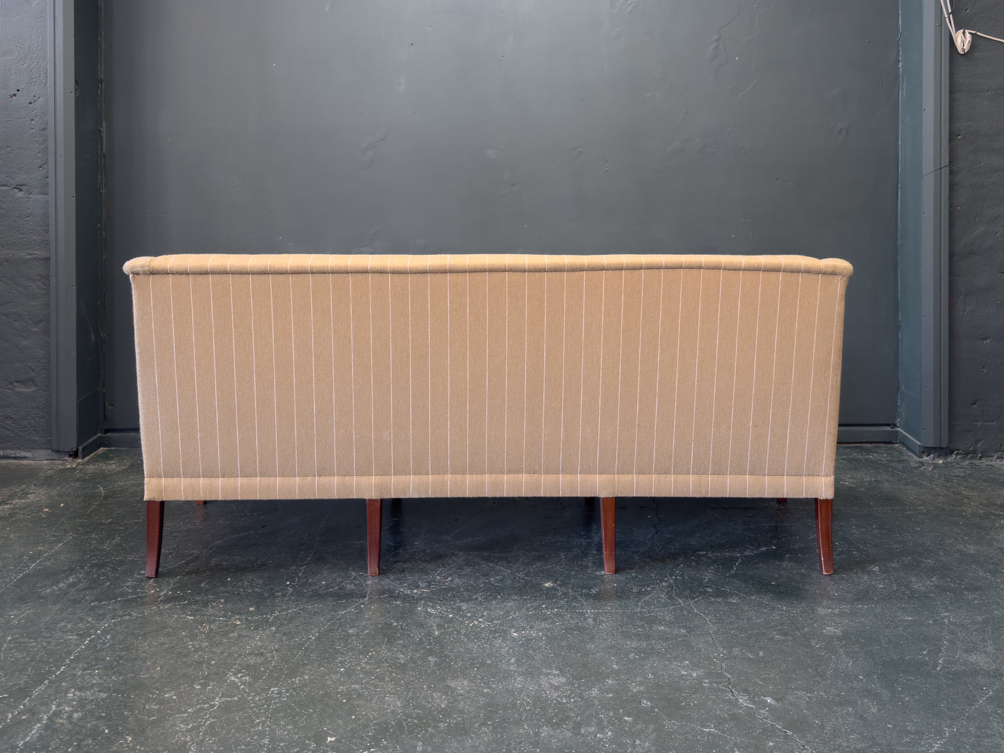 Model 6092 Striped Sofa by Kaare Klint for Rud Rasmussen