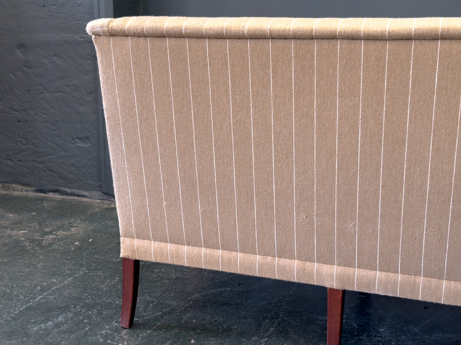 Model 6092 Striped Sofa by Kaare Klint for Rud Rasmussen