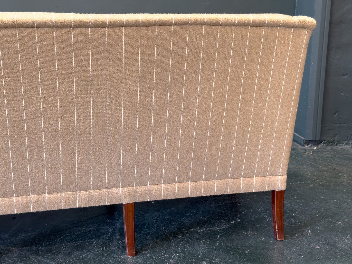 Model 6092 Striped Sofa by Kaare Klint for Rud Rasmussen